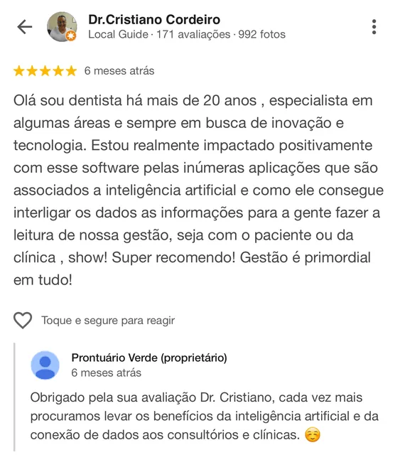 Google review