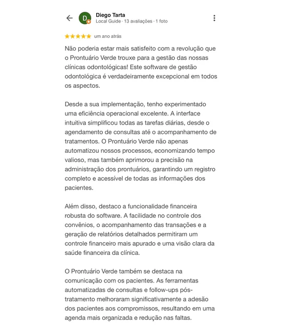 Google review