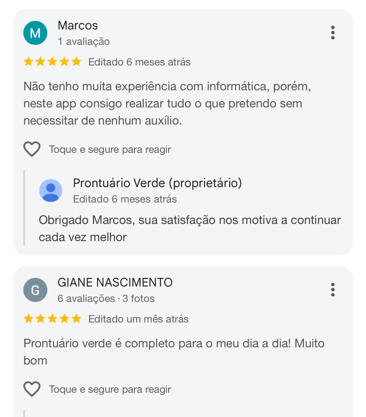 Google review