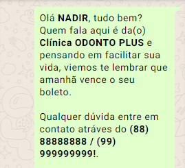 Como enviar uma mensagem de aniversário para os Pacientes?